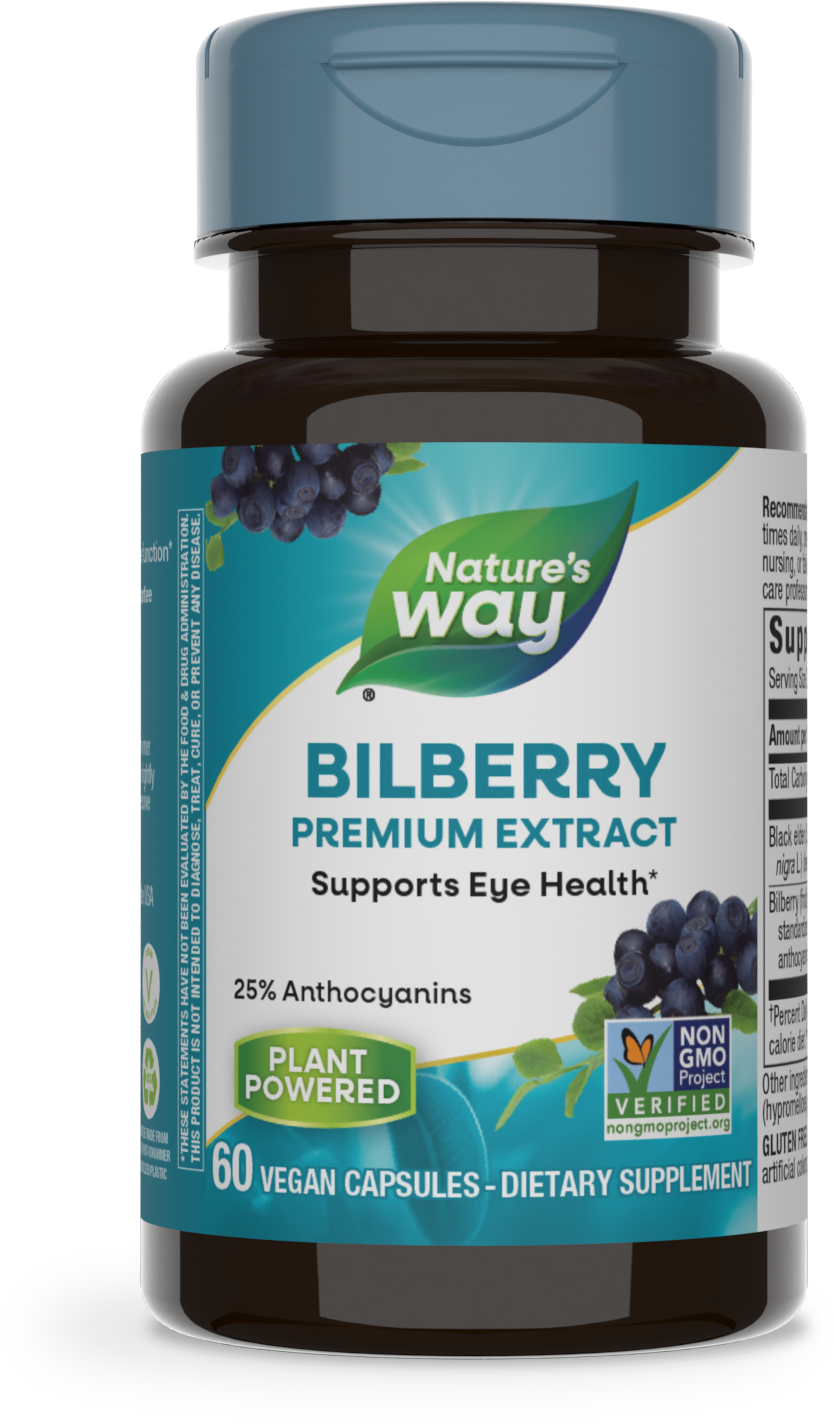 <{%PRIMARY_60500%}>Nature's Way® | Bilberry, 60 capsules