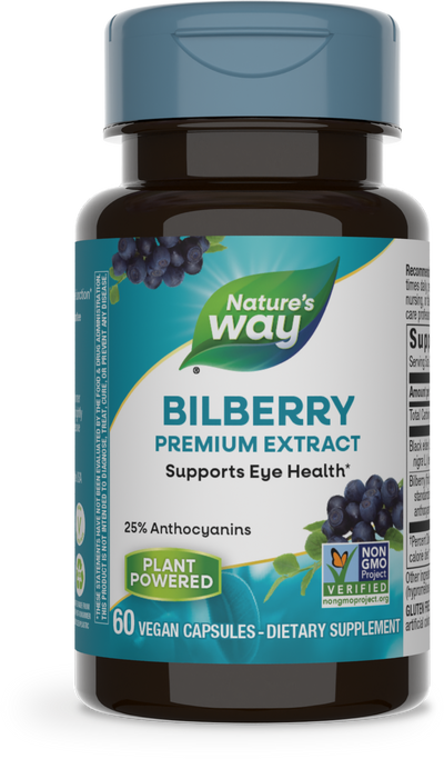 <{%PRIMARY_60500%}>Nature's Way® | Bilberry, 60 capsules