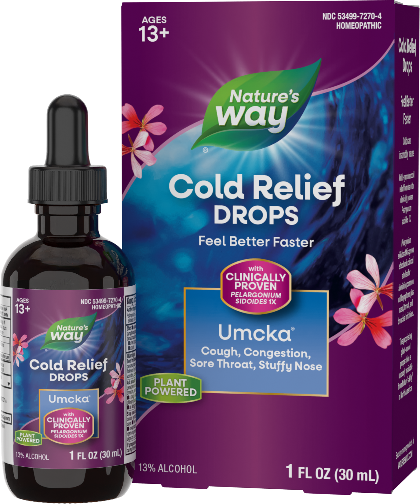 <{%PRIMARY_15270%}>Nature's Way® | Umcka ColdCare Original Drops, 1 fl oz (30 ml)