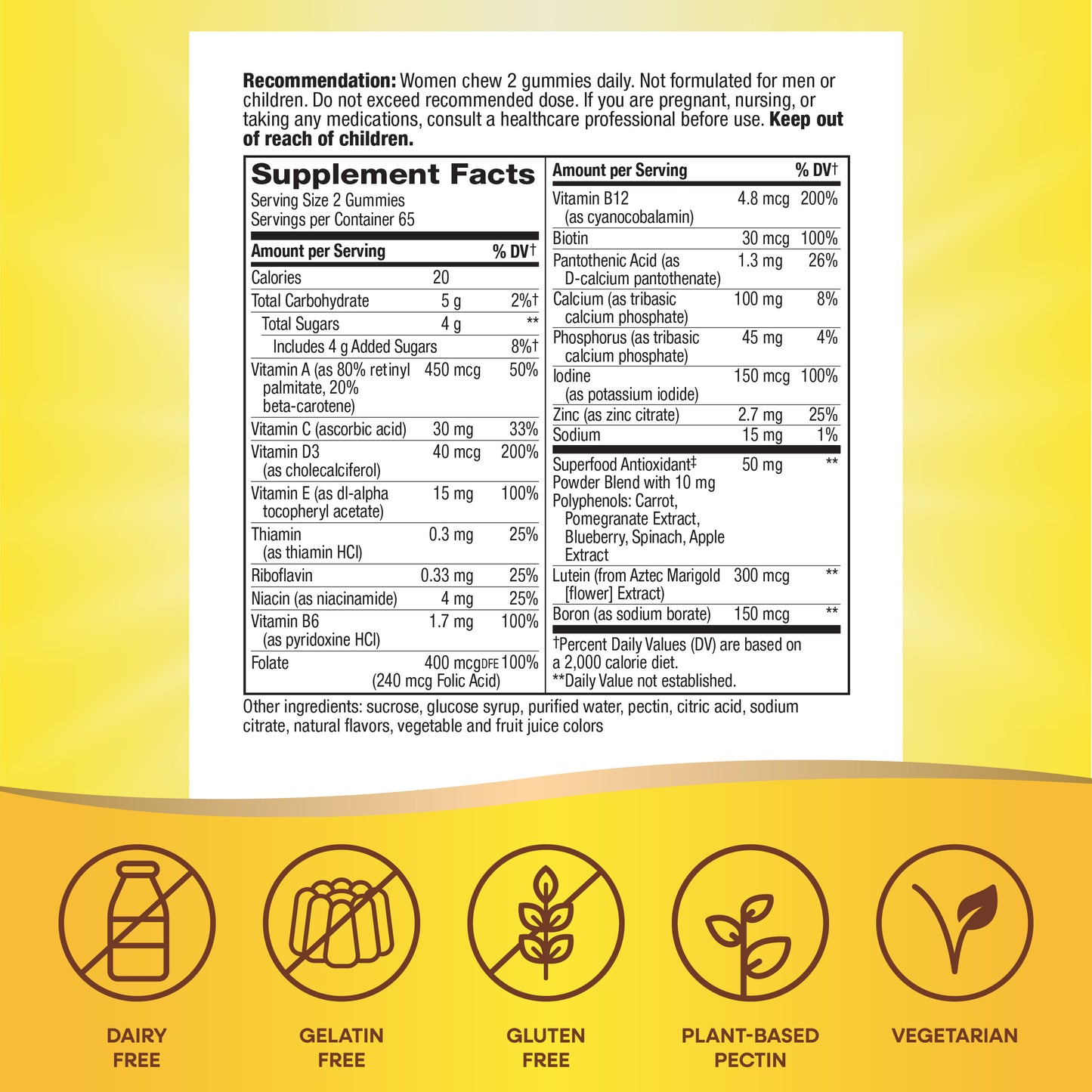 <{%MAIN13_undefined%}>Nature's Way® | Alive!® Women's 50+ Gummy Multivitamin