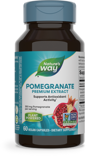Nature's Way® | Pomegranate Premium Extract, 60 capsules Sku:15385
