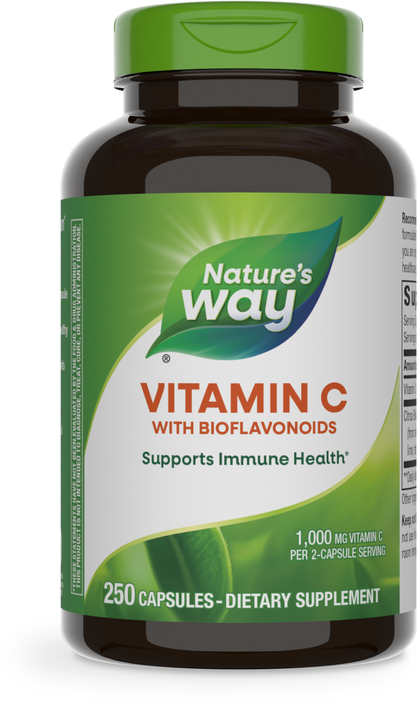 <{%PRIMARY_40331%}>Nature's Way® | Vitamin C with Bioflavonoids, 250 capsules