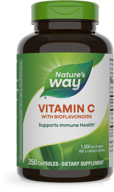 <{%PRIMARY_40331%}>Nature's Way® | Vitamin C with Bioflavonoids, 250 capsules