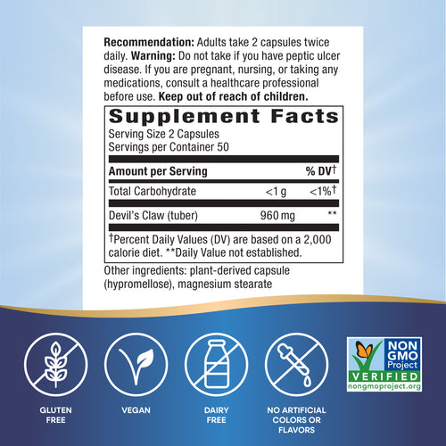 Nature's Way® | Devil's Claw Root Sku:12350