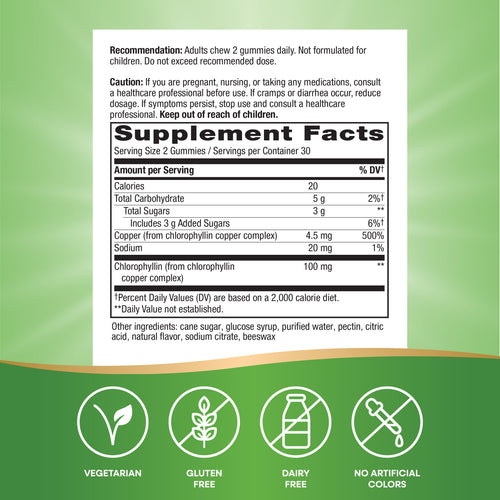 Nature's Way® | Chlorofresh Gummies Sku:14260