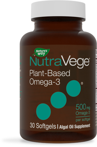 Nature's Way® | NutraVege Omega-3 Plant, 30 softgels Sku:12197