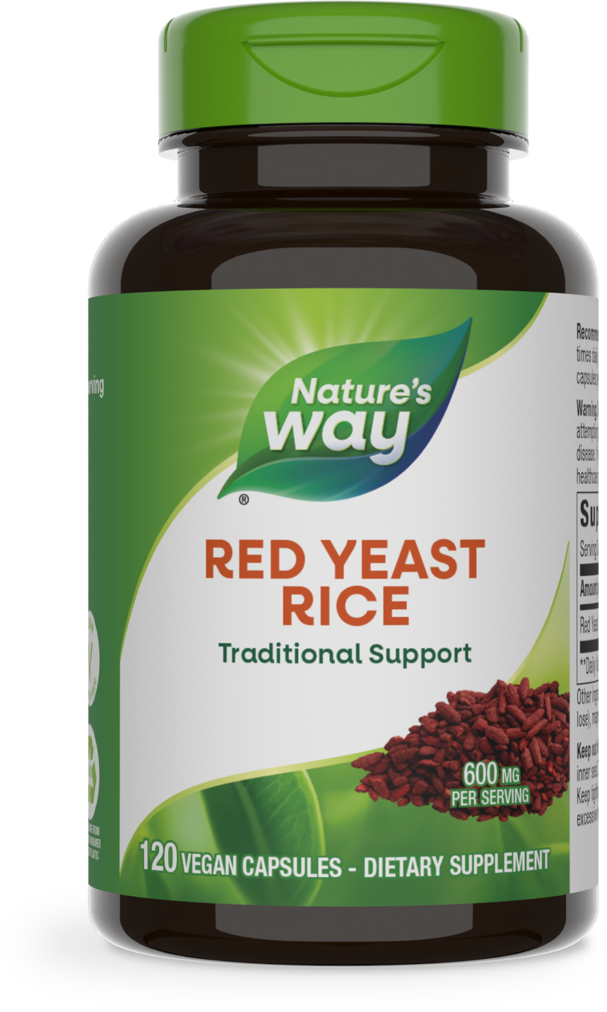 <{%PRIMARY_15540%}>Nature's Way® | Red Yeast Rice, 120 capsules