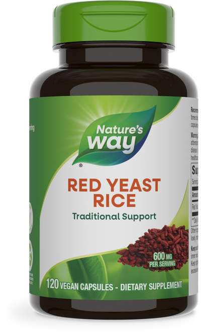 <{%PRIMARY_15540%}>Nature's Way® | Red Yeast Rice, 120 capsules