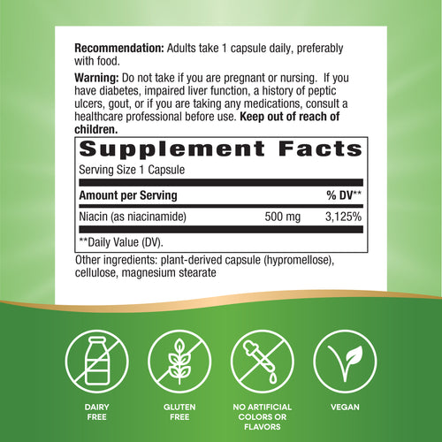 Nature's Way® | Niacinamide Sku:40480