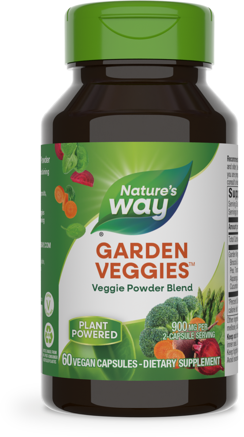 <{%PRIMARY_14793%}>Nature's Way® | Garden Veggies, 60 capsules