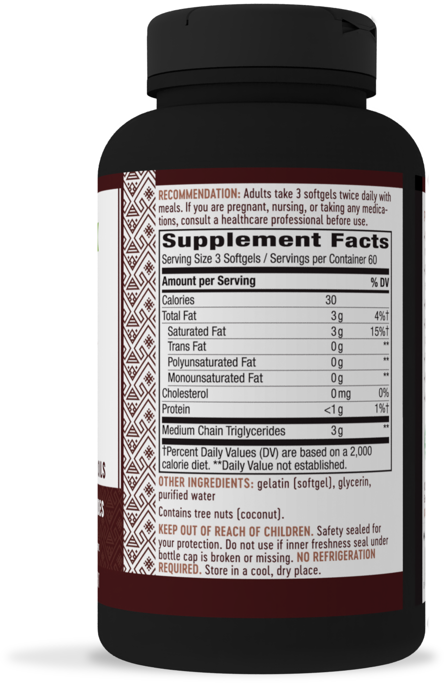 <{%MAIN1_12114%}>Nature's Way® | MCT Oil-Last Chance1 - right side of pack