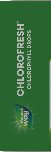 Nature's Way® | Chlorofresh Chlorophyll Drops - left side of pack Sku:10008