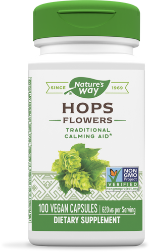 Nature's Way® | Hops Flowers, 100 capsules Sku:14155