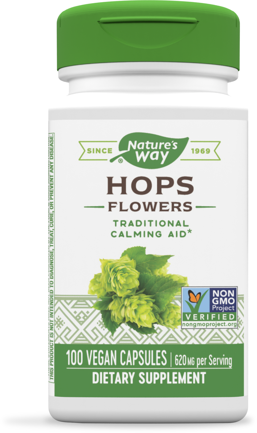 <{%PRIMARY_14155%}>Nature's Way® | Hops Flowers, 100 capsules