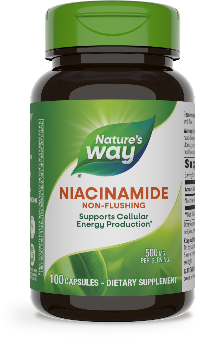 <{%PRIMARY_40480%}>Nature's Way® | Niacinamide, 100 capsules