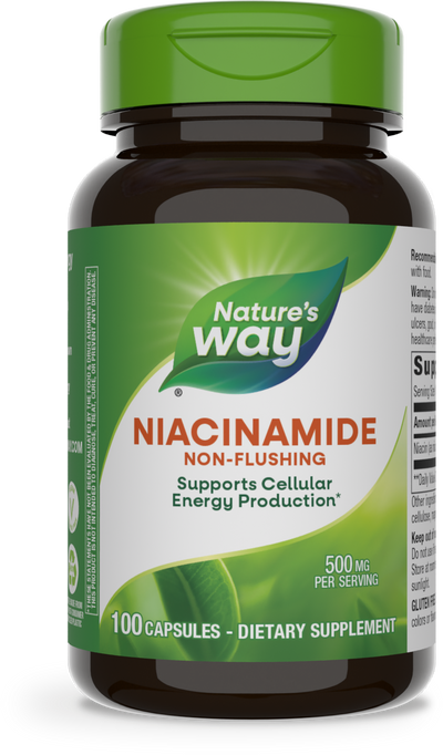 <{%PRIMARY_40480%}>Nature's Way® | Niacinamide, 100 capsules