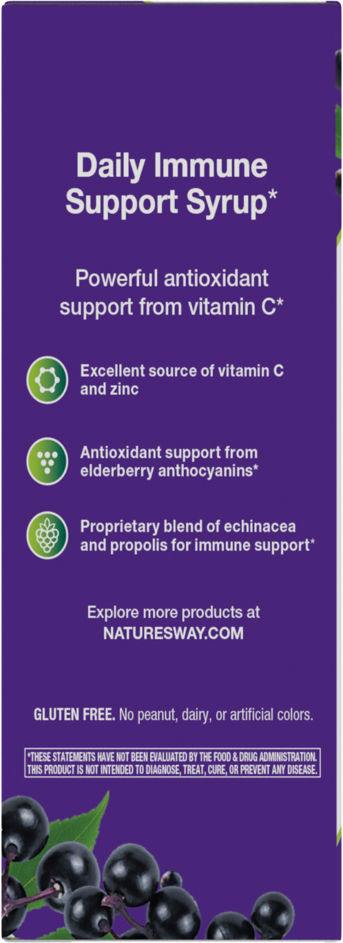 <{%MAIN4_6974%}>Nature's Way® | Sambucus Immune Syrup - left side of pack