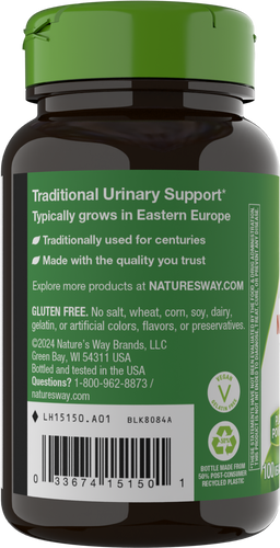 Nature's Way® | Nettle Leaf - left side of pack Sku:15150