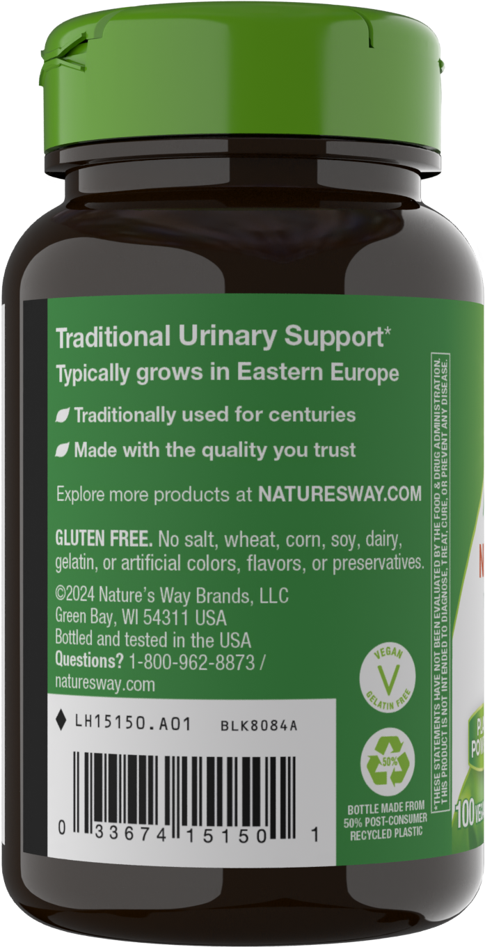 <{%MAIN3_15150%}>Nature's Way® | Nettle Leaf - left side of pack