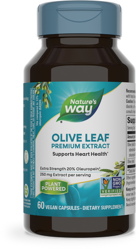 Nature's Way® | Olive Leaf Premium Extract, 60 capsules Sku:15480