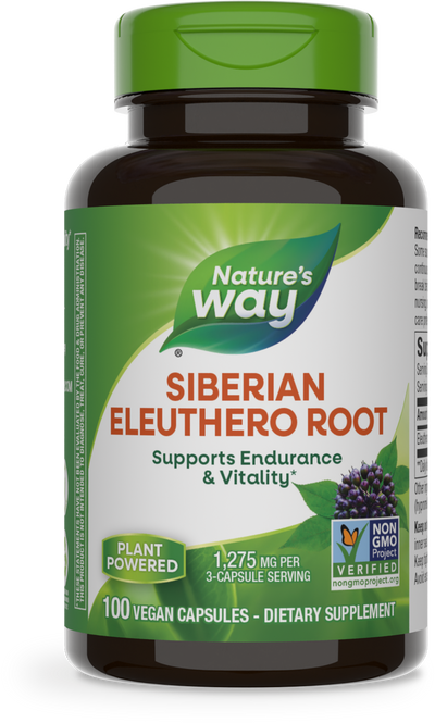<{%PRIMARY_13500%}>Nature's Way® | Siberian Eleuthero, 100 capsules