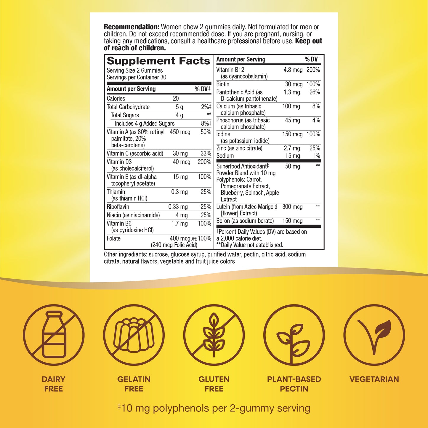 <{%MAIN20_undefined%}>Nature's Way® | Alive!® Women's 50+ Gummy Multivitamin
