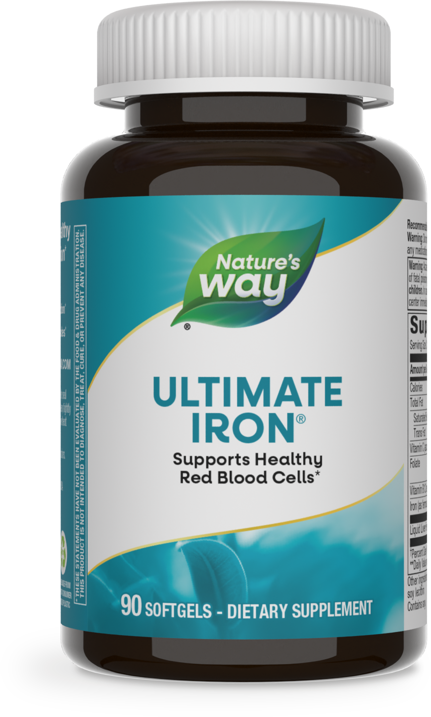 <{%PRIMARY_05229%}>Nature's Way® | Ultimate Iron, 90 softgels