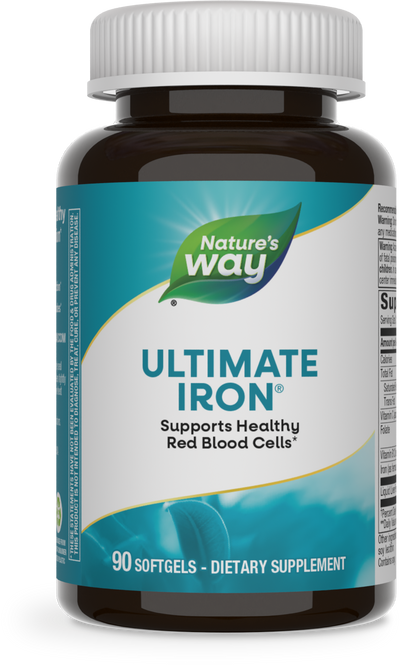 <{%PRIMARY_05229%}>Nature's Way® | Ultimate Iron, 90 softgels