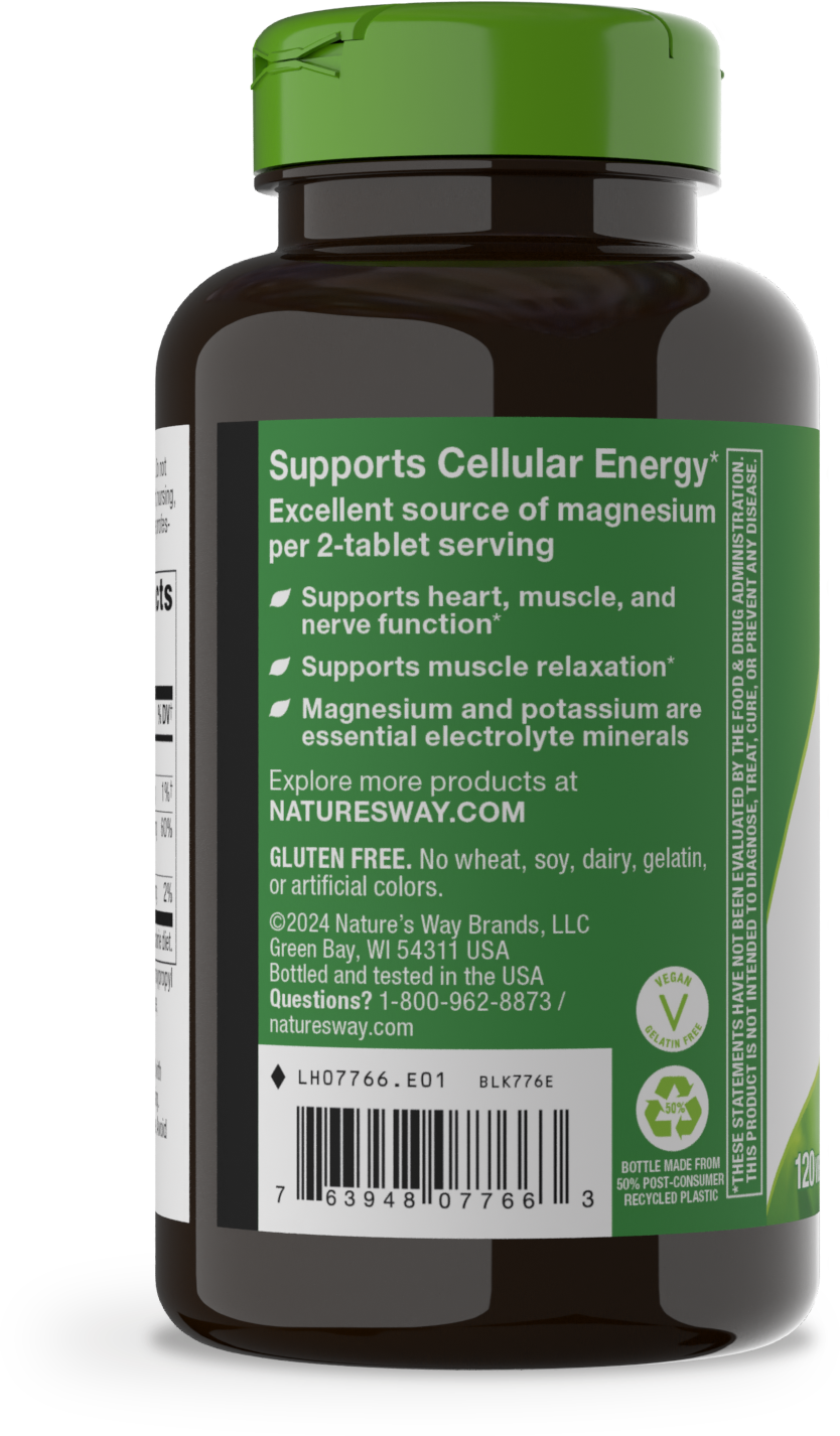 <{%MAIN3_07766%}>Nature's Way® | Krebs Magnesium Potassium Complex - left side of pack