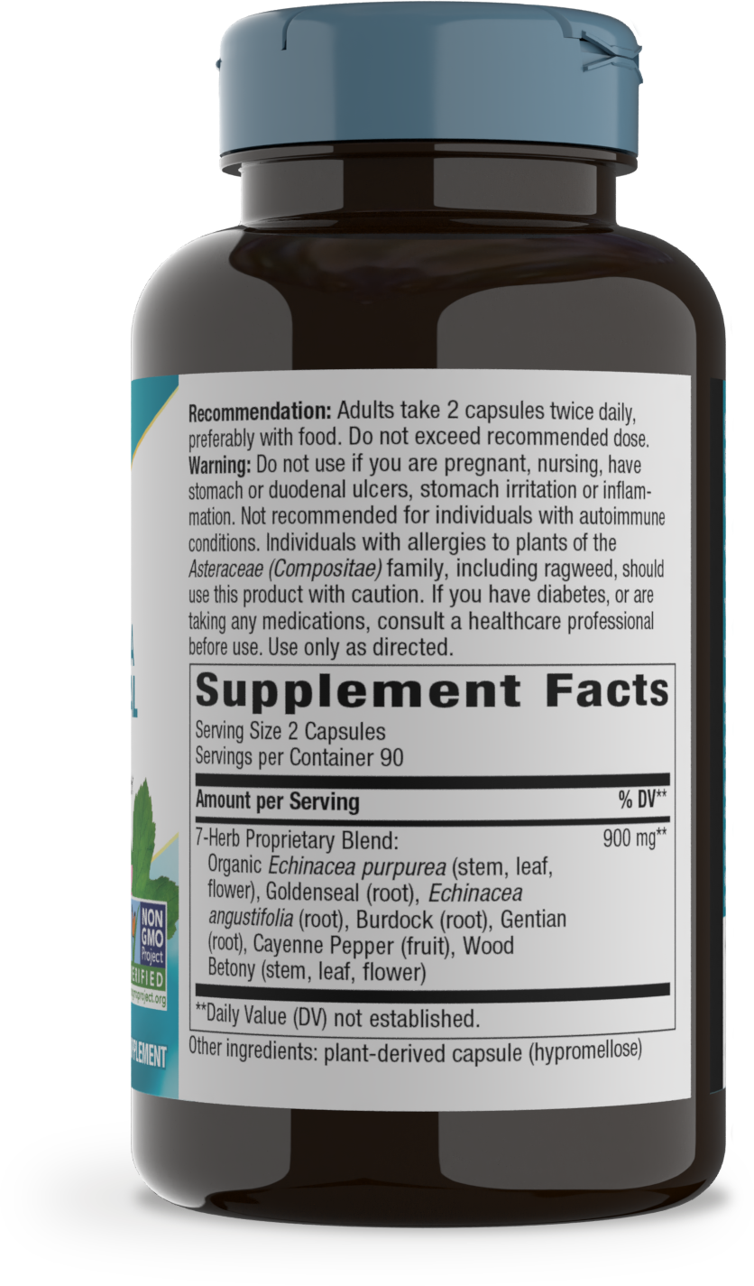 <{%MAIN2_12108%}>Nature's Way® | Echinacea Goldenseal Premium Blend - right side of pack