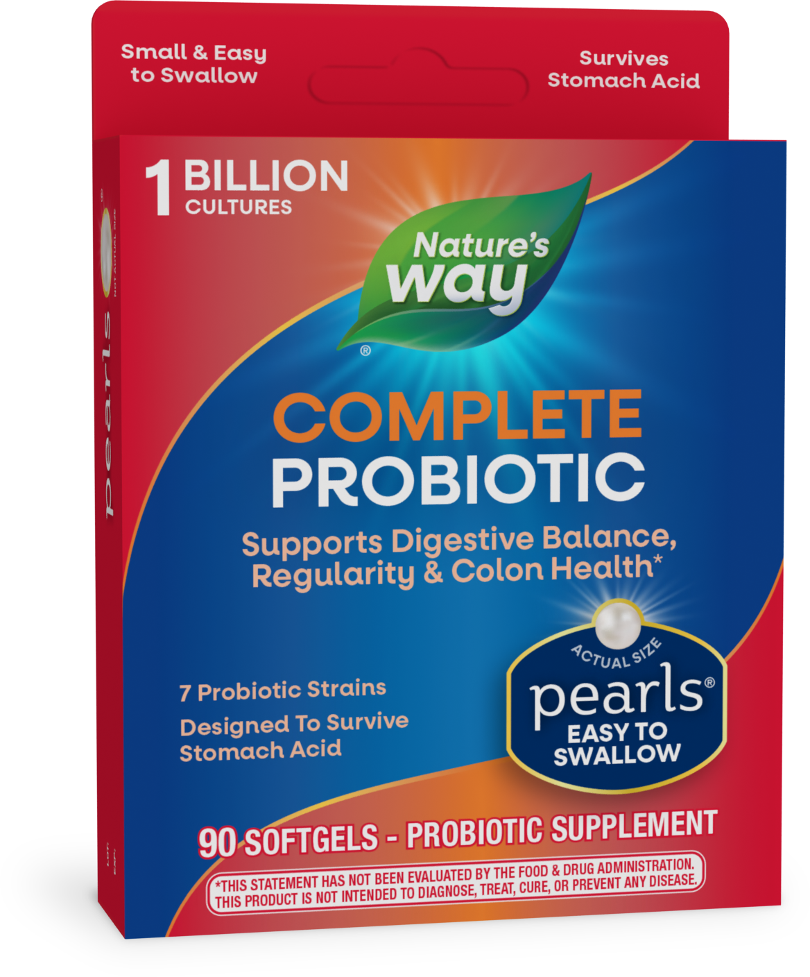<{%PRIMARY_04369%}>Nature's Way® | Probiotic Pearls Complete, 90 softgels