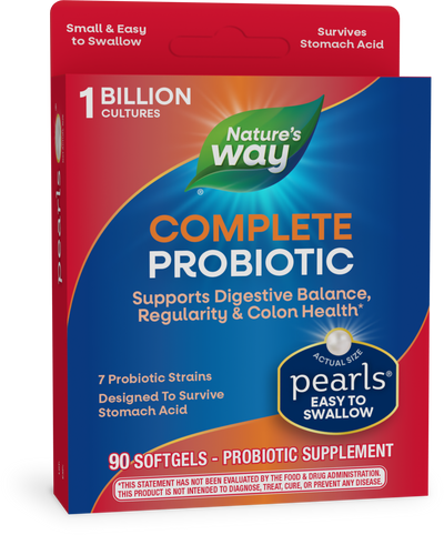 <{%PRIMARY_04369%}>Nature's Way® | Probiotic Pearls Complete, 90 softgels