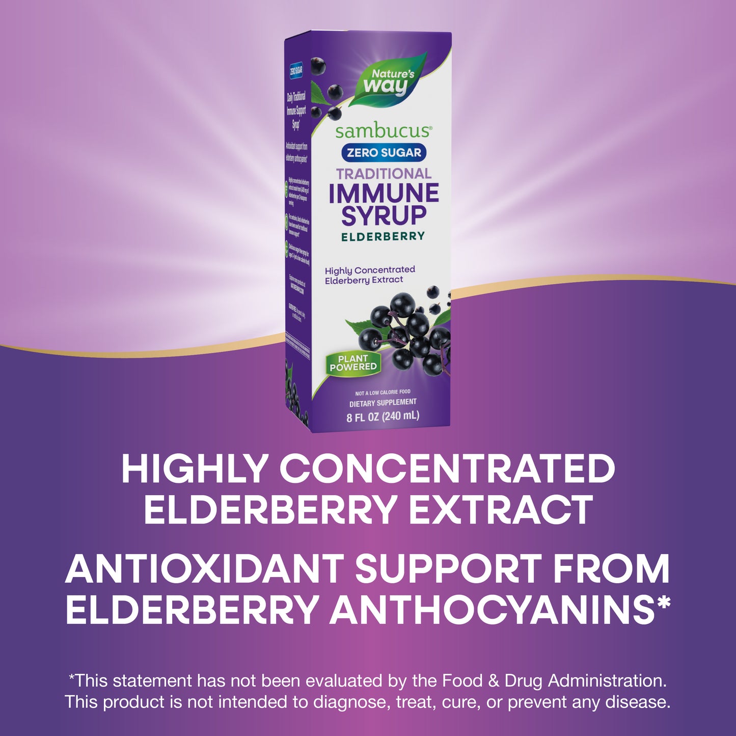 <{%MAIN14_15331%}>Nature's Way® | Sambucus Zero Sugar Traditional Immune Syrup