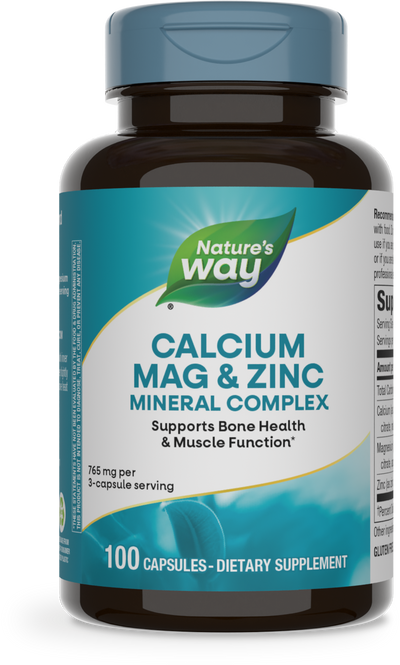 <{%PRIMARY_41410%}>Nature's Way® | Calcium-Magnesium-Zinc, 100 capsules