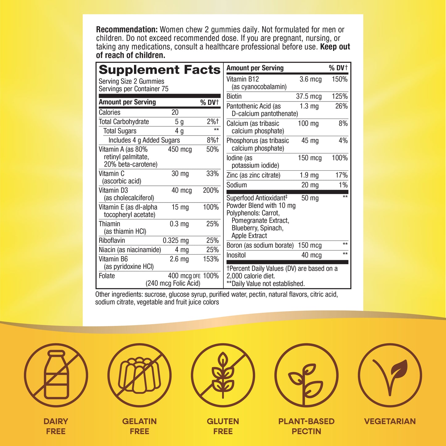 <{%MAIN20_14069%}>Nature's Way® | Alive! Women's Gummy Multivitamin