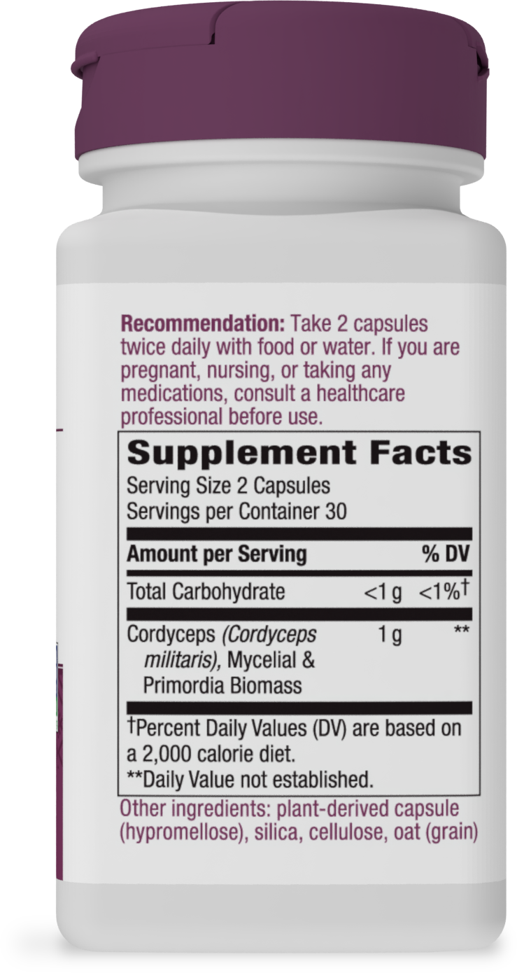 <{%MAIN1_15384%}>Nature's Way® | Cordyceps - right side of pack