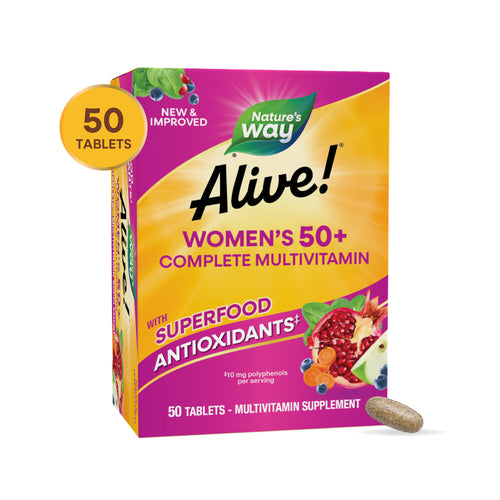 Nature's Way® | Alive!® Women's 50+ Complete Multivitamin Sku:undefined