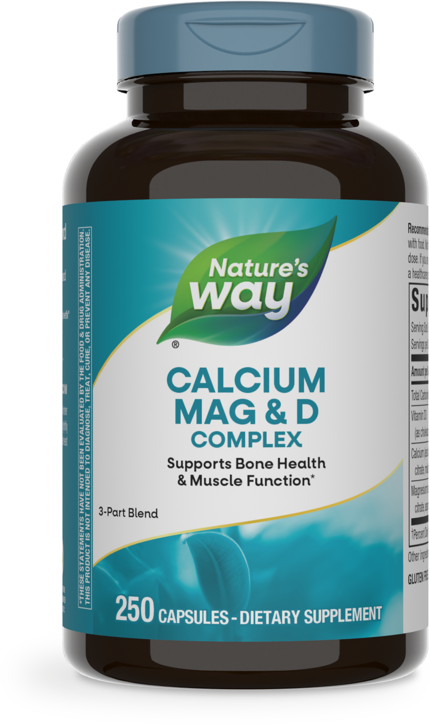 <{%PRIMARY_41421%}>Nature's Way® | Calcium-Magnesium-Vitamin D, 250 capsules