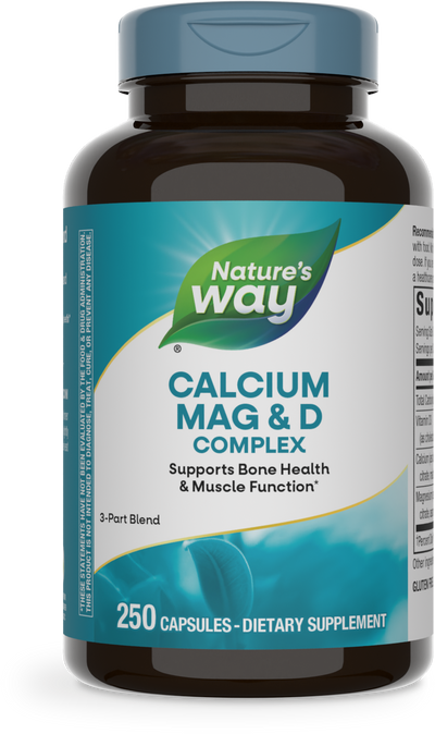 <{%PRIMARY_41421%}>Nature's Way® | Calcium-Magnesium-Vitamin D, 250 capsules