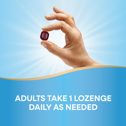 Calm Drops Lozenges On the Go Supplement Facts
