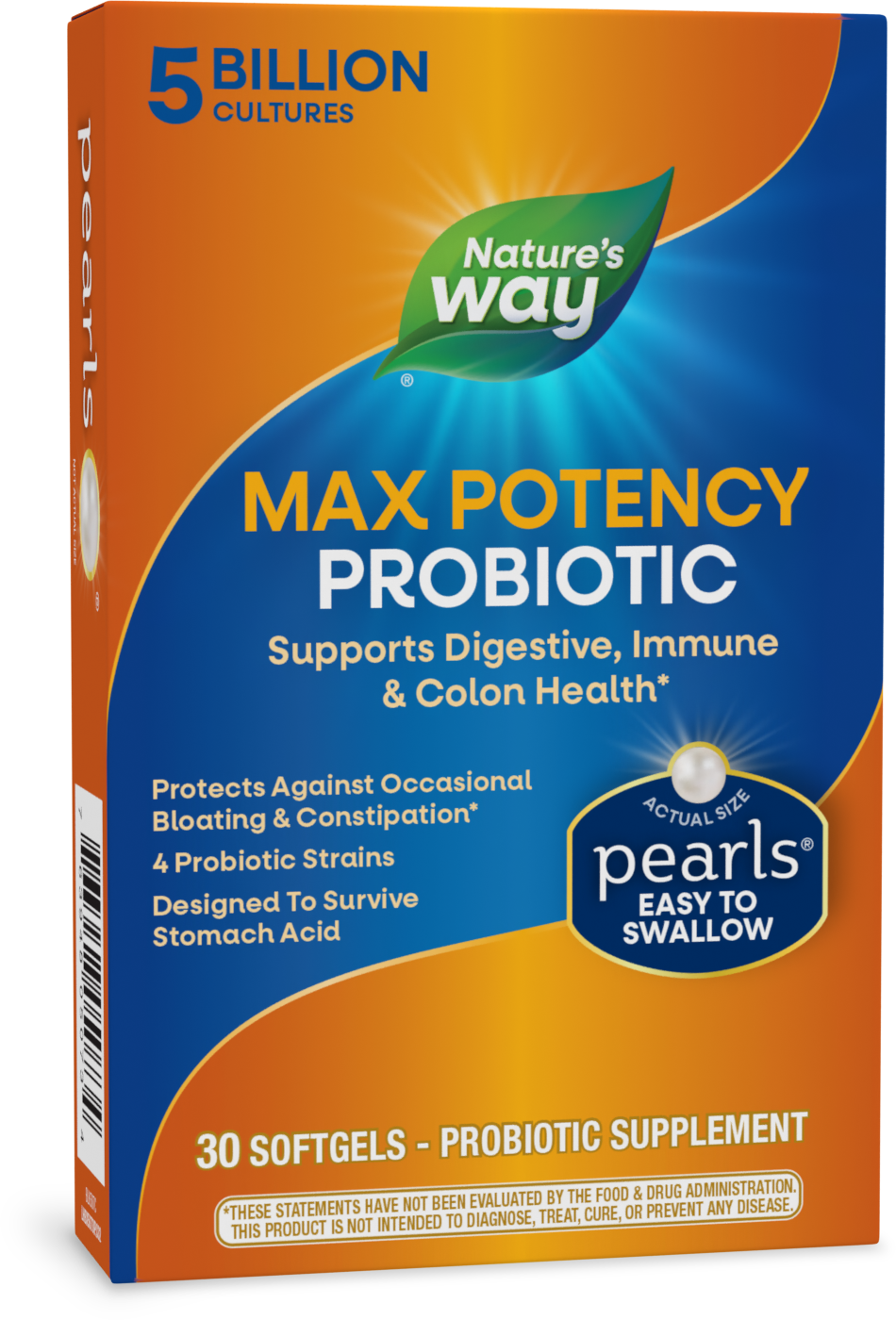 <{%PRIMARY_5073IP%}>Nature's Way® | Probiotic Pearls MAX Potency, 30 softgels