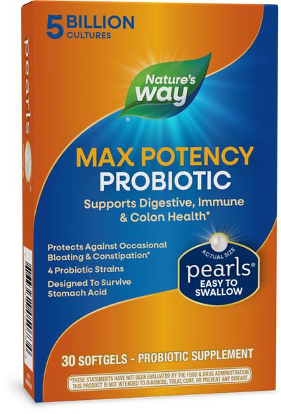 <{%PRIMARY_5073IP%}>Nature's Way® | Probiotic Pearls MAX Potency, 30 softgels