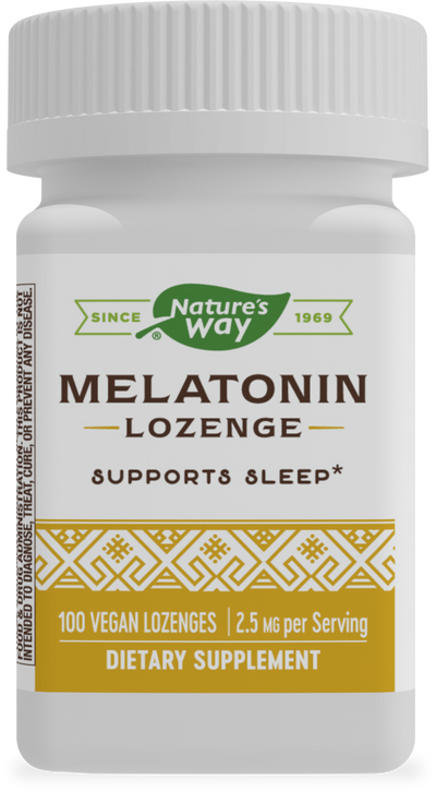 <{%PRIMARY_49111%}>Nature's Way® | Melatonin Lozenge, 100 lozenges