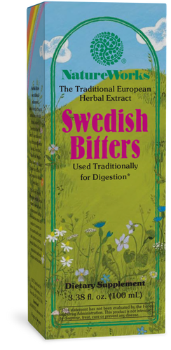 Nature's Way® | NatureWorks Swedish Bitters, 3.38 fl oz (100 ml) Sku:10020100