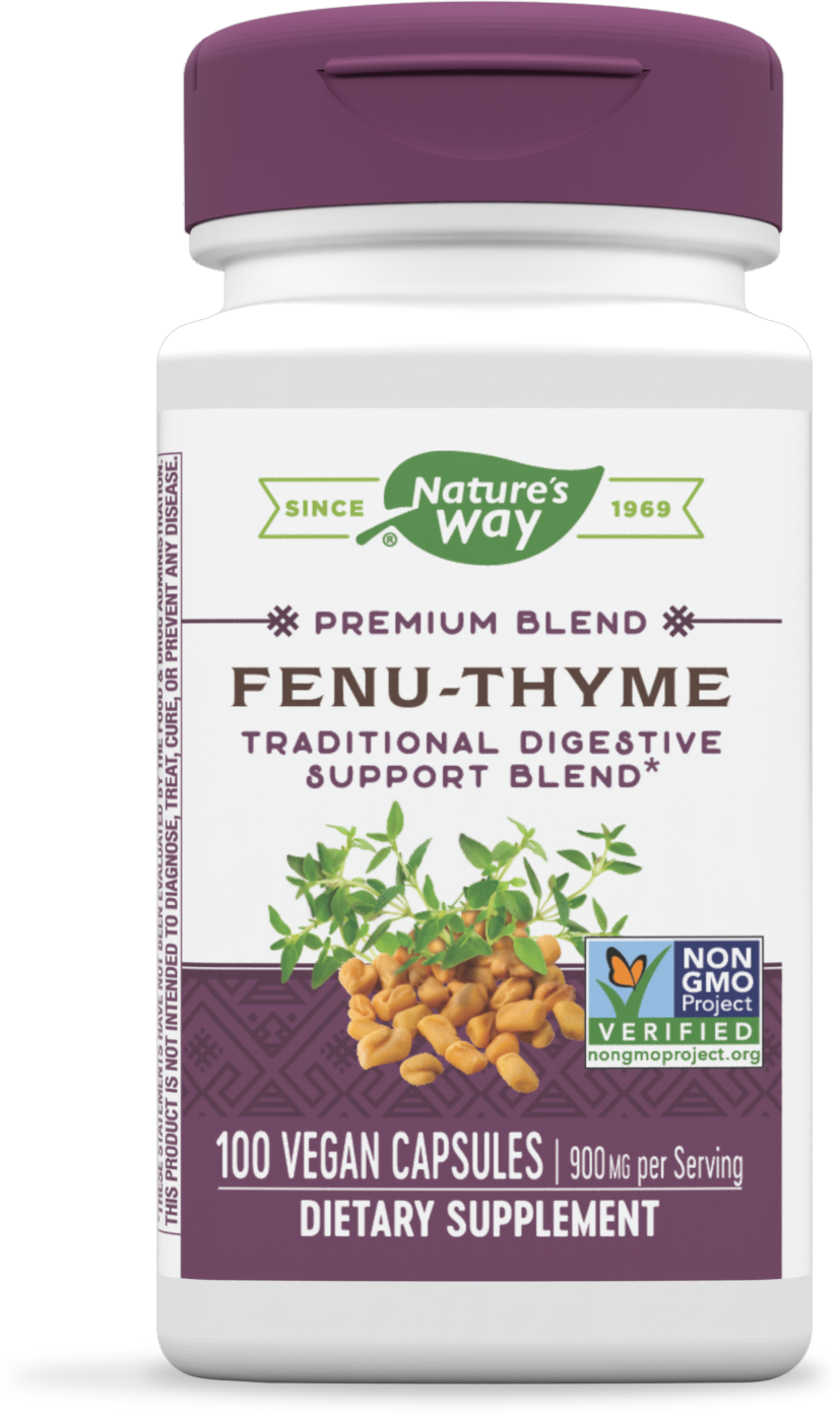 <{%PRIMARY_350%}>Nature's Way® | Fenu-Thyme Premium Blend, 100 capsules