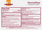 Nature's Way® | Psoriaflora Psoriasis Cream - back of pack Sku:21850990