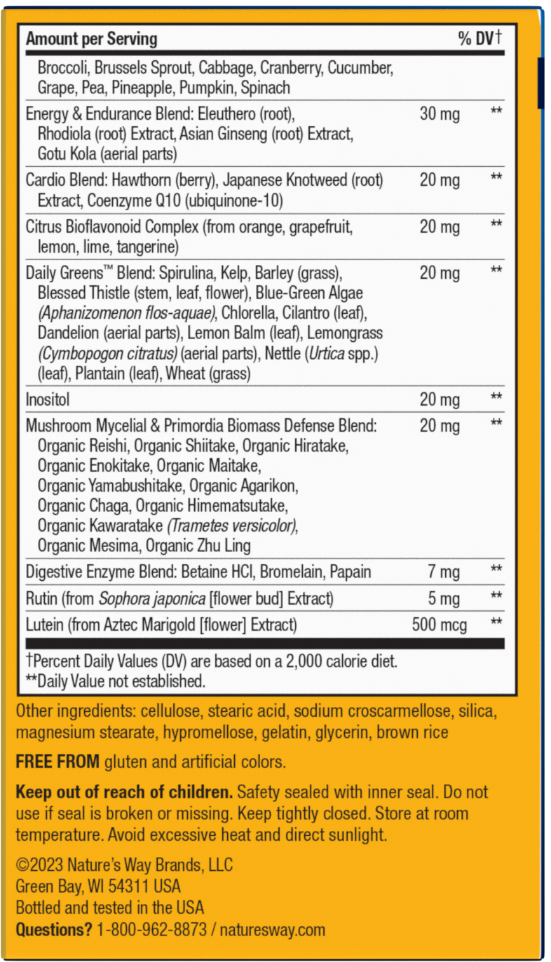 <{%MAIN11_undefined%}>Nature's Way® | Alive!® Men's Ultra Multivitamin