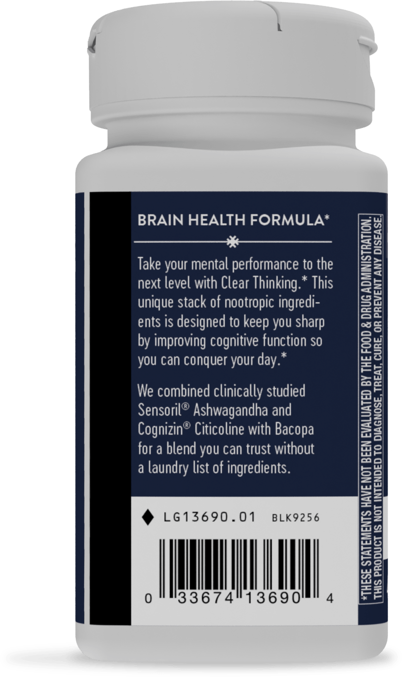 <{%MAIN3_13690%}>Nature's Way® | Clear Thinking - left side of pack