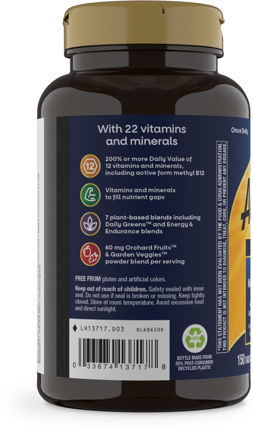 <{%MAIN3_13717%}>Nature's Way® | Alive! Men's Ultra Multivitamin - left side of pack