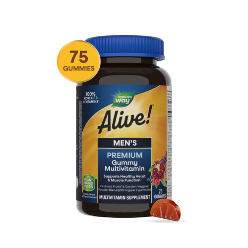 Nature's Way® | Alive! Premium Men's Gummy Multivitamin Sku:15895